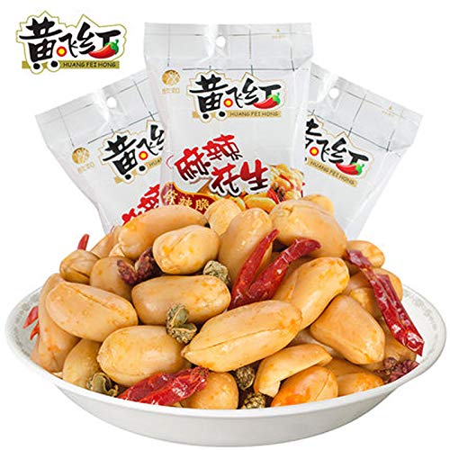 Huang Fei Hong Spicy Crispy Peanut 210g(7.4oz) ???????