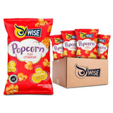 Wise Snacks Hot Cheese Popcorn 0.625 Ounce (42 Count), Air Popped Individual Snack Size Bags Healthy Popcorn Snacks, School and Halloween Snacks