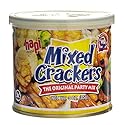 Hapi Mixed Crackers, 3 Ounce Tins