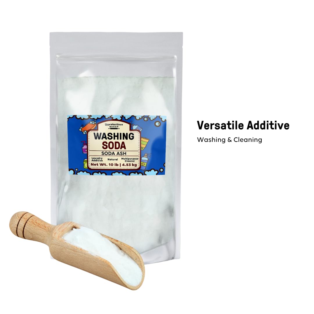Unpretentious Washing Soda, 10 lb, Soda Ash, Laundry Additive, Sodium Carbonate