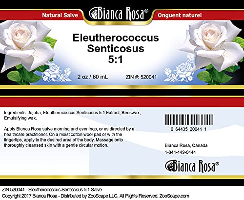 Bianca Rosa Eleutherococcus Senticosus 5:1 Salve (2 oz, ZIN: 520041)