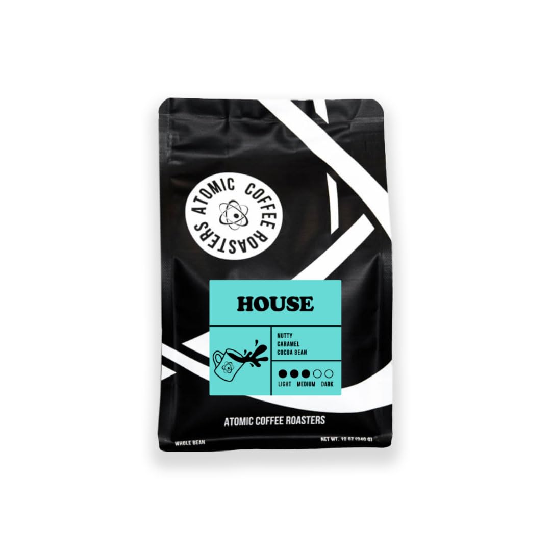 Atomic Coffee Roasters - House Blend, Whole Bean, 12 oz