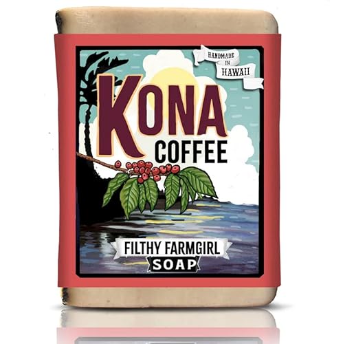 Filthy Farmgirl Wake Up On The Big Island with Ground Coffee Coconut and Vanilla - Kona Coffee