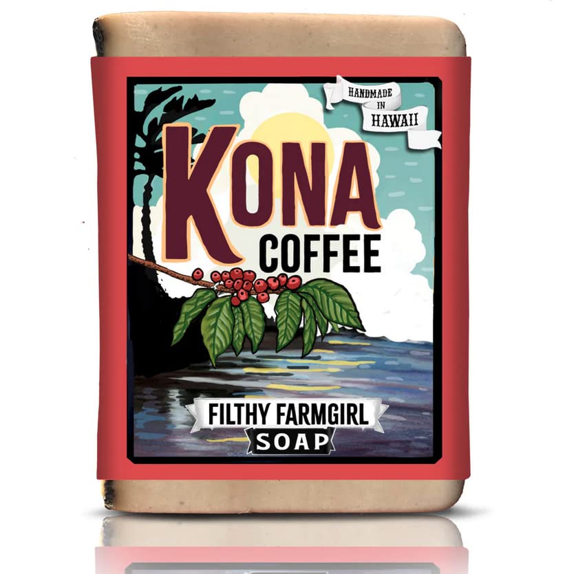 Filthy Farmgirl Wake Up On The Big Island with Ground Coffee Coconut and Vanilla - Kona Coffee
