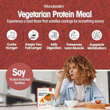 WonderSlim Protein Meal, Zesty Vegetable Chili w/Beans, 12g Protein, 4g Fiber, Gluten Free (7ct)