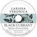 Black Currant Medium Roast Coffee (Single Serve K-Cup Pods) (Gourmet, Naturally Flavored, Whole Coffee Beans) (12 pods, ZIN: 571368)