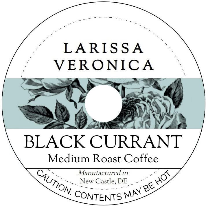 Black Currant Medium Roast Coffee (Single Serve K-Cup Pods) (Gourmet, Naturally Flavored, Whole Coffee Beans) (12 pods, ZIN: 571368)