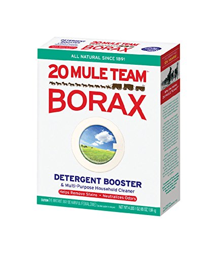 Laundry Soap Kit - Fels Naptha 4 bars, 20 Mule Team Borax Natural Laundry Booster, & Arm & Hammer Super Washing Soda