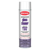 Sprayway SW043 Aerosol Ammoniated Glass Cleaner, 14 oz