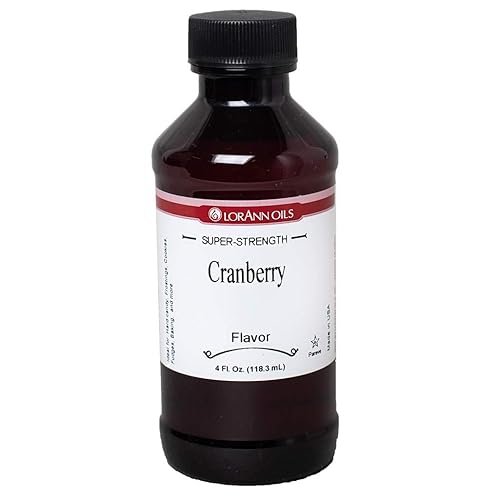 LorAnn Cranberry SS Flavor Flavor, 4 ounce bottle