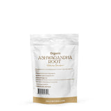 Halo Naturals Organic Ashwagandha Root Cut & Sifted, 4 Ounces (Withania somnifera) USDA Certified | Resealable Pouch| Packaged in The USA