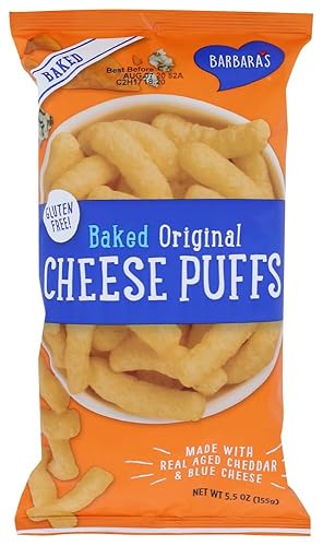 Barbara's Bakery Cheese Puff Bakes 5.5 oz. (Pack of 12)