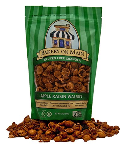 BAKERY ON MAIN GRANOLA GF APPLE RAISIN WLNT, 12 OZ, PK- 6
