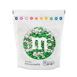 M&M’S WORLD Pre-Designed St Patricks Day Milk Chocolate Candy-2lbs of Bulk Candy in Resealable Pack for the Perfect Green and White Party,St Patrick's