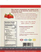 Fresh Frozen Organic Heirloom Strawberries by Northwest Wild Foods - Healthy Antioxidant Fruit Diet - for Smoothies, Pies, Jams, Syrups (9 Pounds)