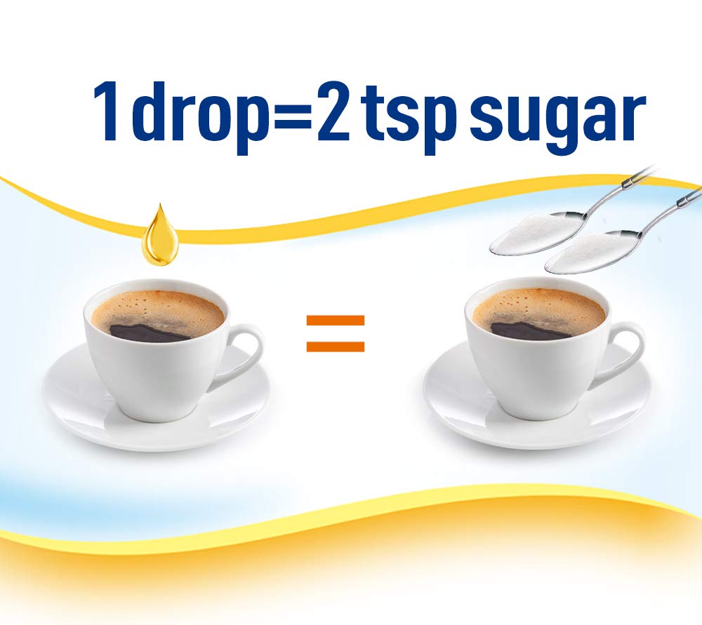 0.5 oz - Liquid Sweetener 450 Servings/Bottle | 3-Bottle x 2-Pack
