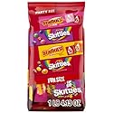 SKITTLES Original, Wild Berry & STARBURST Original and FaveReds Fun Size Chewy Candy Variety Pack, Party Size, 20.13 Oz Bulk Candy
