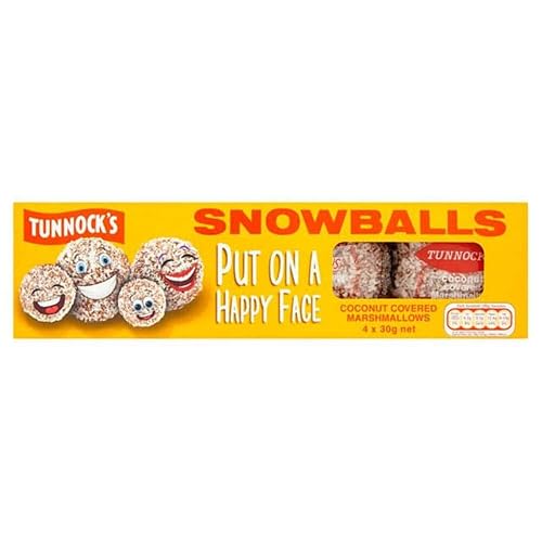 Pack of 2 TUNNOCK'S Snowballs - Coconut Covered Marshmallows