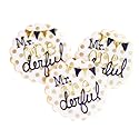 ½ Dz. Mr. Onederful Plaque Cookies! Time to swagger your way through the Crowd! Birthday, Baby Shower Party Theme Favors!