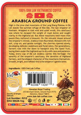 100% Dak Lak Vietnamese Coffee (Arabica Ground, 1 Kilo Bag)