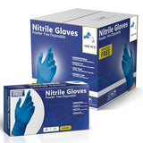 AroCare Nitrile Gloves, Disposable Gloves, Comfortable, Powder Free, Latex Free | 100-1000 (Large, Case)