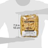 Mantova Italian Bronze Die Rigatoni Pasta - 100% Durum Wheat Semolina Bronze Die Rigatoni- Product Of Italy, 1 Pound (Pack of 6)