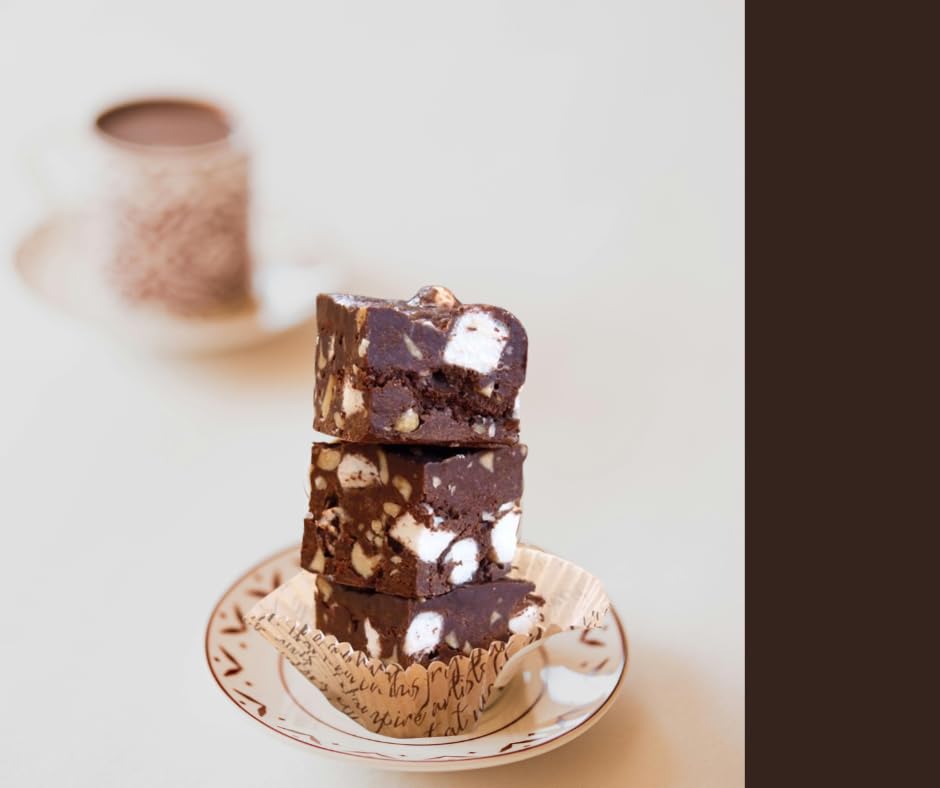 8oz. Nuts to You Smooth and Rocky Road Fudge | Fresh Gourmet Candy | Decadent and Delicious Handcrafted Fudge