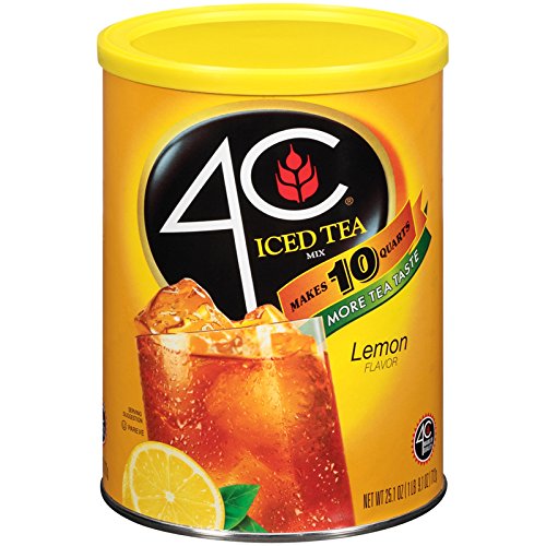 4C Iced Tea Mix Lemon 10 qt. (Pack of 3)
