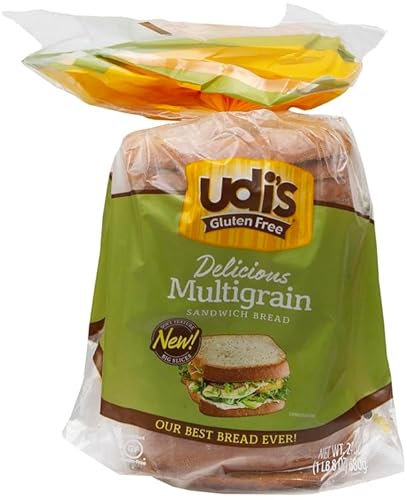 Udis Foodservice Multigrain Bread, 24 Ounce -- 6 per case.