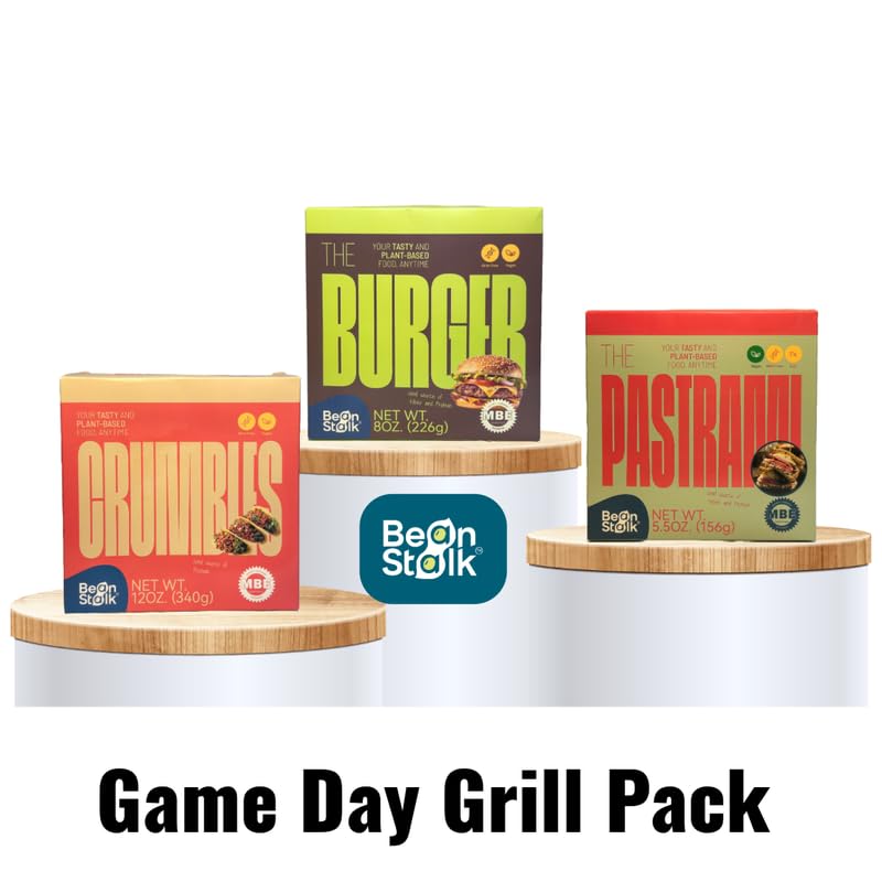 BeanStalk Brands Plant Based Bundle (Pack of 3, Game Day)