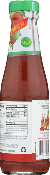 La Vic Red Taco Sce Mild, 8 ounce - 12 per case