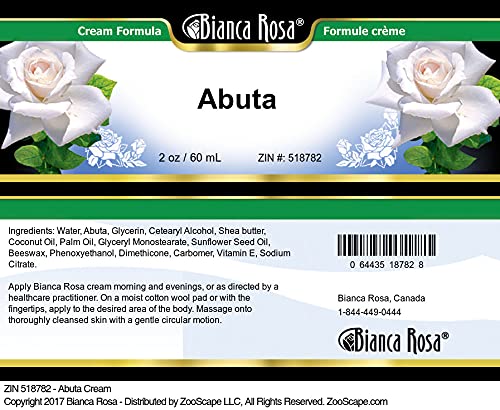 Bianca Rosa Abuta Cream (2 oz, ZIN: 518782) - 3 Pack