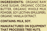 Green & Black's Organic White Chocolate with Vanilla, 30% Cacao, 3.5 Ounce Bars (Pack of 10)
