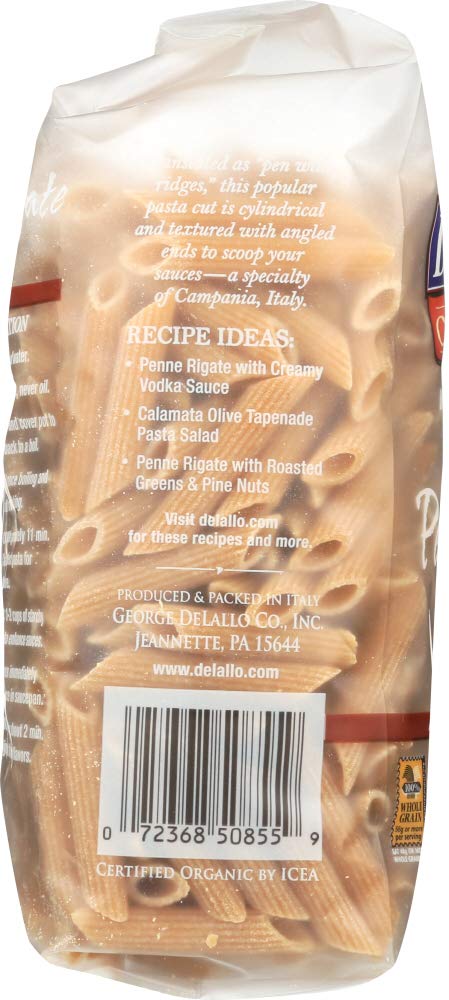 (NOT A CASE) Organic Penne Rigate Pasta No.36