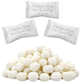 The Dreidel Company 110-Pack Wedding Buttermints, Mint Candies, After Dinner Mints, Butter Mint Candy, Fat-Free, Individually Wrapped (110 Pieces)