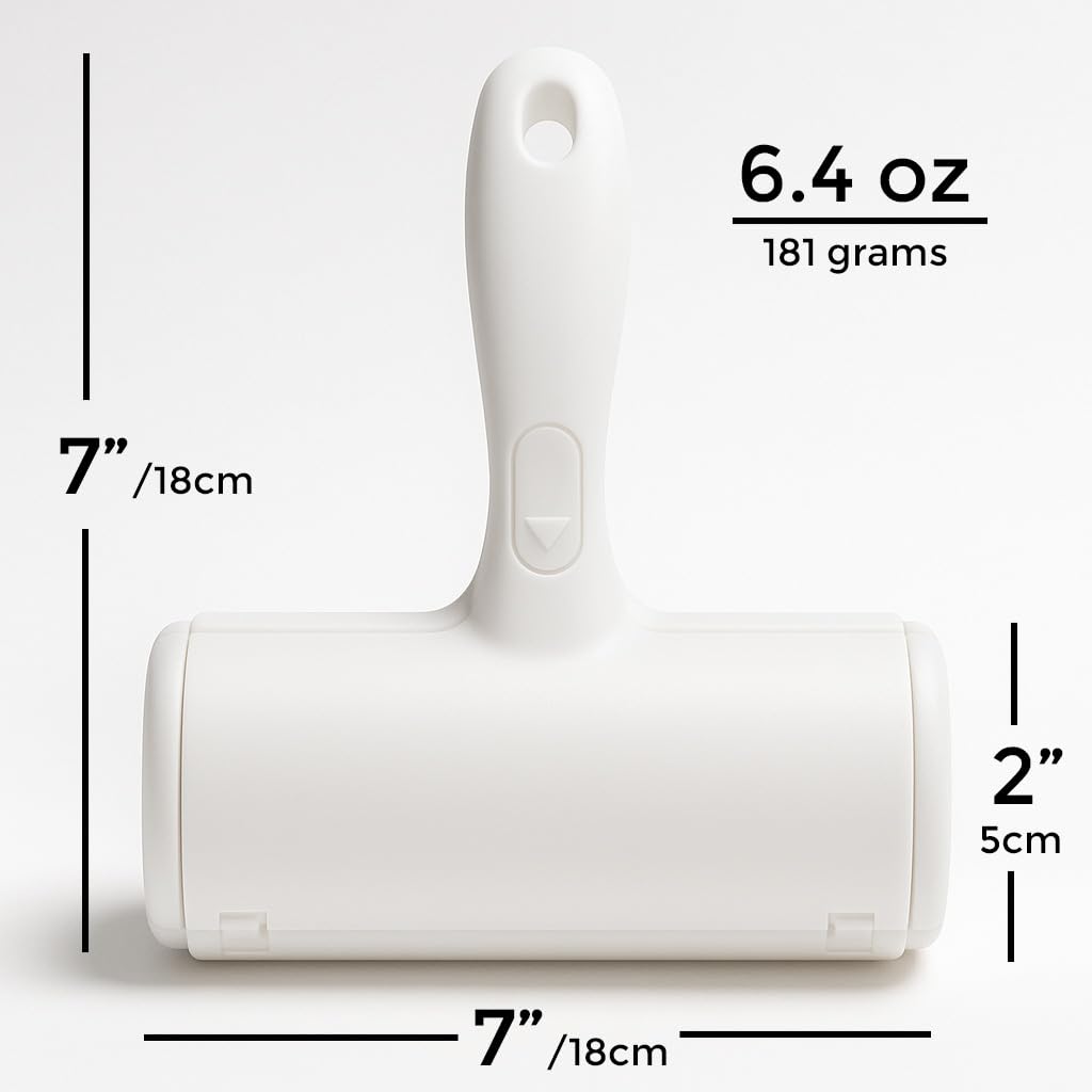 uMadeUs Pet Hair Removal Tool and Lint Roller - Reusable Cleaner - Dog and Cat Fur Remover Rollers on Laundry Clothes Furniture Couch Carpet Car Seat