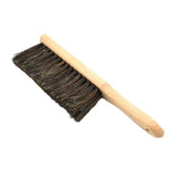 Big Horn 13020 Natural Horsehair Handheld Counter Duster with Wood Handle - 2 Inch Head Width, 13 Inch Overall Length