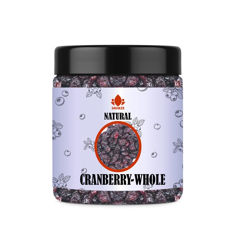 SMIBZE Natural Cranberry Whole 8 OZ / 227 Gram