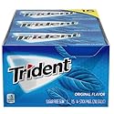 Trident Original Flavor Sugar Free Gum, 15 14-Stick Packs (210 Sticks) Sweet EZ Dream