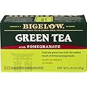 Bigelow Tea Green with Pomegranate 20 Bags (Pack of 3)