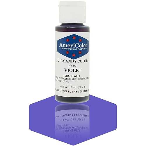 Americolor Candy Oil - VIOLET 2 OUNCE CANDY OIL COLOR