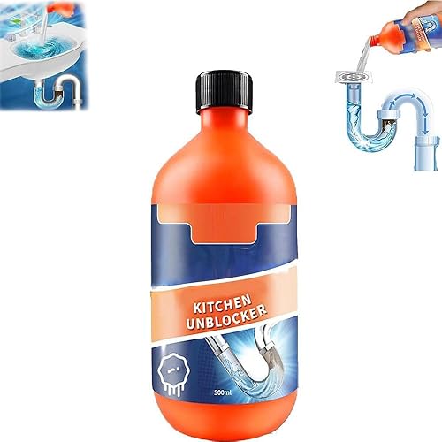 AIMILESHANG Pipeline Dredging Agent-Momeng Kitchen Unblockerle, Powerful Pipe Dredge Agent, Sink Drain Cleaner for Kitchen Toilet Pipeline Cleaning