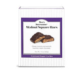 See’s Awesome Walnut Square Bars - Rich Dark Chocolate Bars with Walnuts & Caramel, Individually Wrapped Treats (8 Bars)
