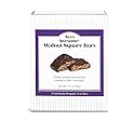 See’s Awesome Walnut Square Bars - Rich Dark Chocolate Bars with Walnuts & Caramel, Individually Wrapped Treats (8 Bars)