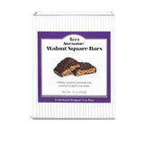 See’s Awesome Walnut Square Bars - Rich Dark Chocolate Bars with Walnuts & Caramel, Individually Wrapped Treats (8 Bars)