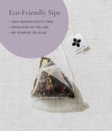 Art of Tea | Organic Earl Grey Cream Tea| 50 Count Pyramid Tea Bag Sachets
