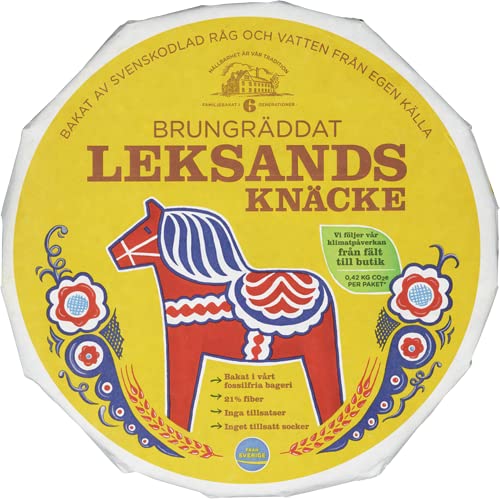 Leksands Brown Baked Crispbread 830g