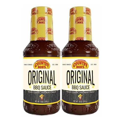 Country Bob's - Original Barbecue Sauce - 18 oz (Pack of 2)