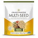Crunchmaster Multi-Seed Crackers, Rosemary & Olive Oil, 4 Ounce (Pack 2)