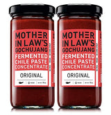 Mother-In-Law's Kimchi Fermented GOCHUJANG Chile Paste, Original - 10 Oz | Pack of 2
